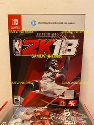 全新 美版傳奇版 Switch NS遊戲 NBA2K18傳奇版 NBA 2K18 Legend Edition 中英文版