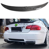 BigSale P Style For BMW E92 Spoiler 3 Series 2 Door E92 M3 & E92 Coupe Carbon Spoiler Performance St