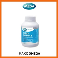 Mega we care เมก้าวีแคร์ MAXX OMEGA 60 capsule แมกซ์ โอเมก้า 3 ผลิตภัณฑ์เสริมอาหาร 60 เม็ด