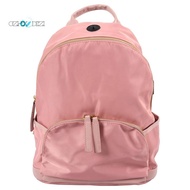 Waterproof Nylon Usb Charging Ladies Backpack Anti-Theft Pink