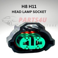 HIGH QUALITY~ H8 / H11  HEAD LAMP BULB SOCKET CONNECTOR With Wire