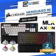 Corsair VANGUARD 96 Wired/ Wireless Mechanical Gaming Keyboard 8KHz Hyper Polling [IPS LCD Screen]