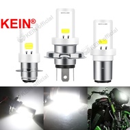 KEIN Motorcycle Headlight T19 LED H4 BA20D H6 Head Lamp COB Motorcycle Headlight Bulb Hi/Lo Beam Mot