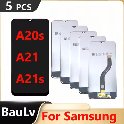 Wholesale 5 Pieces/Lot For Samsung A20s A207F A207M A2070 LCD Display A21 A215 A215U Touch Screen As