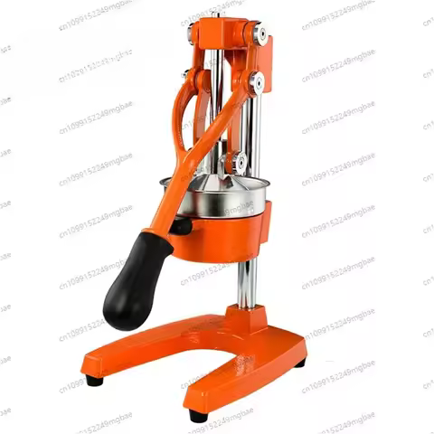 Cast Iron Manual Citrus Juicer, Hand Press for Orange Lemon Lime, Heavy Duty Household & Commercial 