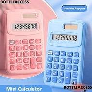 BOTTLEACCESS Scientific Calculator, Silent 8-Digit Mini Pocket Calculator, Portable Large LCD Displa