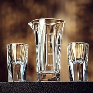 Glass Small Glass Sip Glass Thickened Spirit Glass Goblet Wine Glass Set Wine Dispenser Glass Set