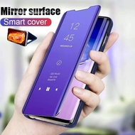 Case Smart Mirror Magnetic Flip Covers Case For Samsung Galaxy A55 A54 A52 A35 A25 A15 5G