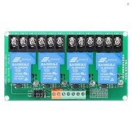 4 Channel Relay Module 30A Load Current with Optocoupler Isolation Supports High and Low Triger 5V 1