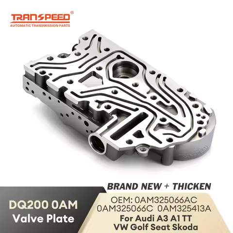 TRANSPEED Thicken DQ200 0AM Transmission Accumulator Housing Mechatronic Valve Plate DSG 7 for Audi 