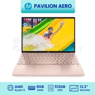 HP Pavilion Aero Laptop 13-be0047AU Warm Gold [FREE Backpack] [Preloaded Microsoft Office Home & Stu