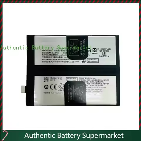 2025 high quality batteries for vivo iqoo 13 iqoo 13pro v2408a mobile phone ba83 battery
