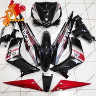 Yamaha LC 135 V1 Cover Set Bodyset Black Candy Red Maroon Exciter R 78 Black Malibu LC135 V1