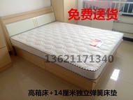 Special wooden bed 1.5 m 1.8 m beds hard sheets 1.1-meter. 2 m storage bed Simmons bed