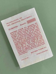 90年代 TUDOR Oyster Chrono 79180 79280 OPEN PAPER 未使用過