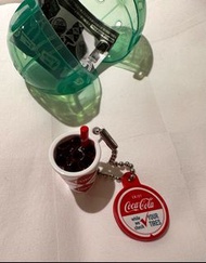 可口可樂鎖匙扣 日本扭蛋  杯款