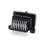 automotive connectors rear view mirror plug pcb socket 34 pin male pcb wire connector