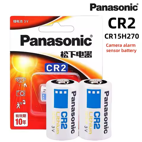 Original Panasonic CR2 CR15H270 3V Lithium Battery Suitable for Camera Golf Distance Measuring Equip