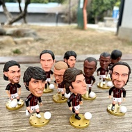 Baggio Milan Cardini Beckham Inzaghi Maldini AC Handsome Model Figurine Nesta Eevee P3WP