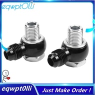 ^eQQ^for 6AN x 1/4 NPSM GM Turbo 350 400 700R4 4L60E Transmission Oil Cooler 90 Degree Banjo Fitting