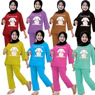 Cinnamoroll Children's Clothing Set Girls' Clothing Set Viral Sanrio Character Children's Clothing S