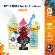 LITTLE TREES Car Air Freshener - Hanging Design, Aromatic, Floral & Fruity Scents