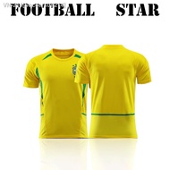 Football kit Outdoor sports jersey Brazils soccer king Pele Pele jersey No. 10 vintage World Cup nat