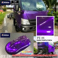 [ PZ26 Dark Purple Mica Supreme Pearl Metallic 370ml ] AK CW Paint 2K Aikka DIY Aerosol Cat Spray Bo
