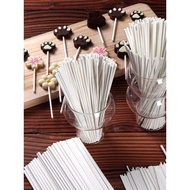 White Color Lollipop Paper Lollipop Aisu Candy Lollipop Lollipop Candy Chocolate Cake Stick Baking T
