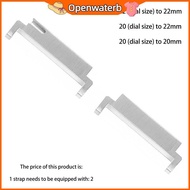 [KAN] Watch Band Adapters 20mm To 18mm 20mm 22mm To 22mm 22mm To 20mm Qui Release Pins Watchband Con