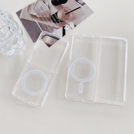 Magsafe Transparent Case BENING Z Fold 6 Z Flip 6 Magnetic Charging Case Wireless Case Magsafe Clear