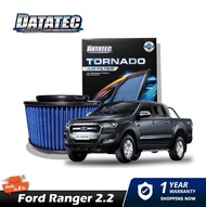 กรองอากาศ FORD Ranger 2.2 กลม DATATEC TORNADO AIR FILTER