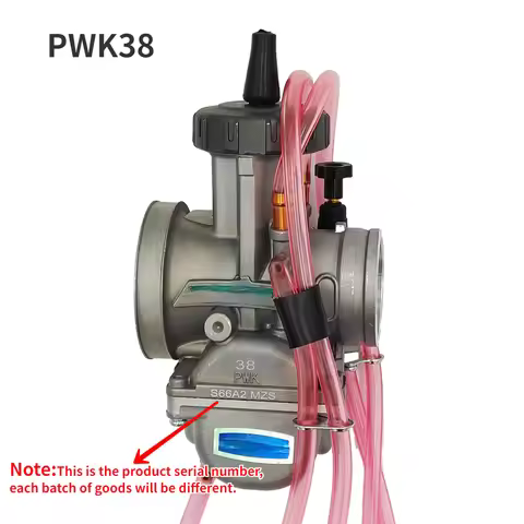 KX250 Carburetor For Kawasaki KX125 KX500 Moto PWK38 Carb Keihin 38mm Air Striker PWK Carburador KX 
