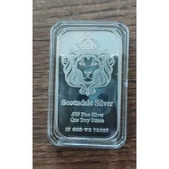 Scottsdale Silver 1 Troy Ounce Fine Silver