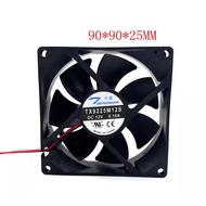 Brand New Tianxuan 9225 TX9225M12S 12V 0.19 A 9CM 9025 2-Wire Power Cooling Fan