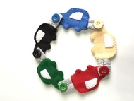 毛氈鈕扣練習 益智玩具 兒童車