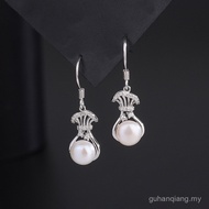 Ear Hook Earrings New Chinese Style Emperor Feng Earrings Lucky Bag Money Bag Auspicious Earrings Na