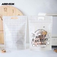 ARRIVEOK 100Pcs Candy Gift Bags, Party Decor Transparent OPP Self Adhesive Pouch,  Plastic Have A Ni