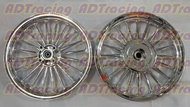 BEBAS ONGKIR - VELG DAYTONA BEAT SCOOPY VARIO 110 CHROME GP WHEEL