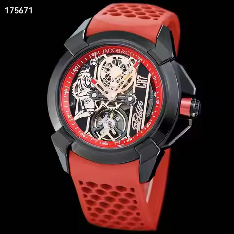 JACO Tourbillon Mechanical Watch Limited Edition Men's Mechanical Watch Sapphire Glass Waterproof Cr