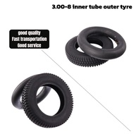3.00-8 inner tube outer tyre Suitable for Handcarts, Motorcycles, Electric Scooters, Tricycles, 300-