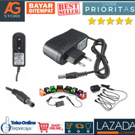 ( DIJAMIN ORI ) Adaptor Pedal Efek Gitar Listrik Distorsi 9V 1A 5mm / Colokan adaptor efek gitar unt