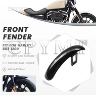 Motorcycle Front Fender Mudguard Splash Guard Cover Gloss Black ABS fit For Harley Sportster XL883 2