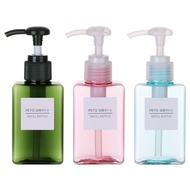 QM🔔Travel Bottle Filling Set Press Shower Gel Shampoo Hand Sanitizer Small Bottle Fire Extinguisher Bottles Portable Lot