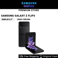 Original Used Samsung Galaxy Z Flip3 5G 256GB + 8GB RAM 12MP 6.7 inches Android Handphone Smartphone