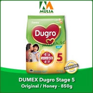 DUMEX DUGRO STAGE 3 / STAGE 4 / STAGE 5 - ORIGINAL / HONEY / CHOCOLATE 850g