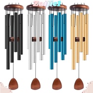 ZAIJIEEE Metal Tubes Windchime, 6 Rods 37 Inch Aluminum Wind Chimes,  Aluminum Pendant Large Wind Be