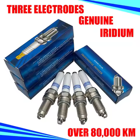 4pcs 3 electrodes iridium spark plug DKA7RTNW FOR PZKER7B8EGS 0241145515 04E905612 04E905601 04E9056