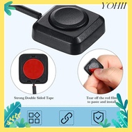 YOHII Momentary Push Button, Adhesive DIY Mini Button Switch, Mini 12V Car Push Buttons