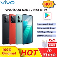 【Ready Stock/On sale】Original VIVO iQOO Neo8 / iQOO Neo 8 Pro  5G Mobile Phone/Snapdargon 8+ Gen 1/6.78'' 144HZ AMOLED Screen / 120W Super Charge/50MP Dual Camera /Dual SIM/VIVO iQOO Cellphone/iQOO  Gaming Phone